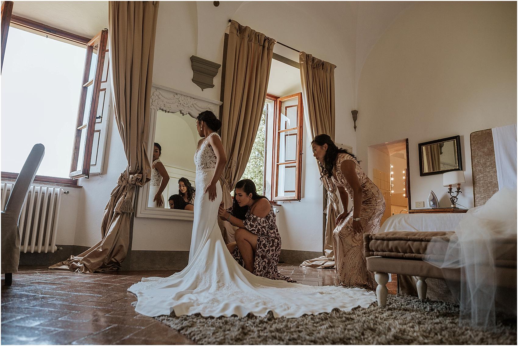 Wedding in Villa Vistarenni Siena